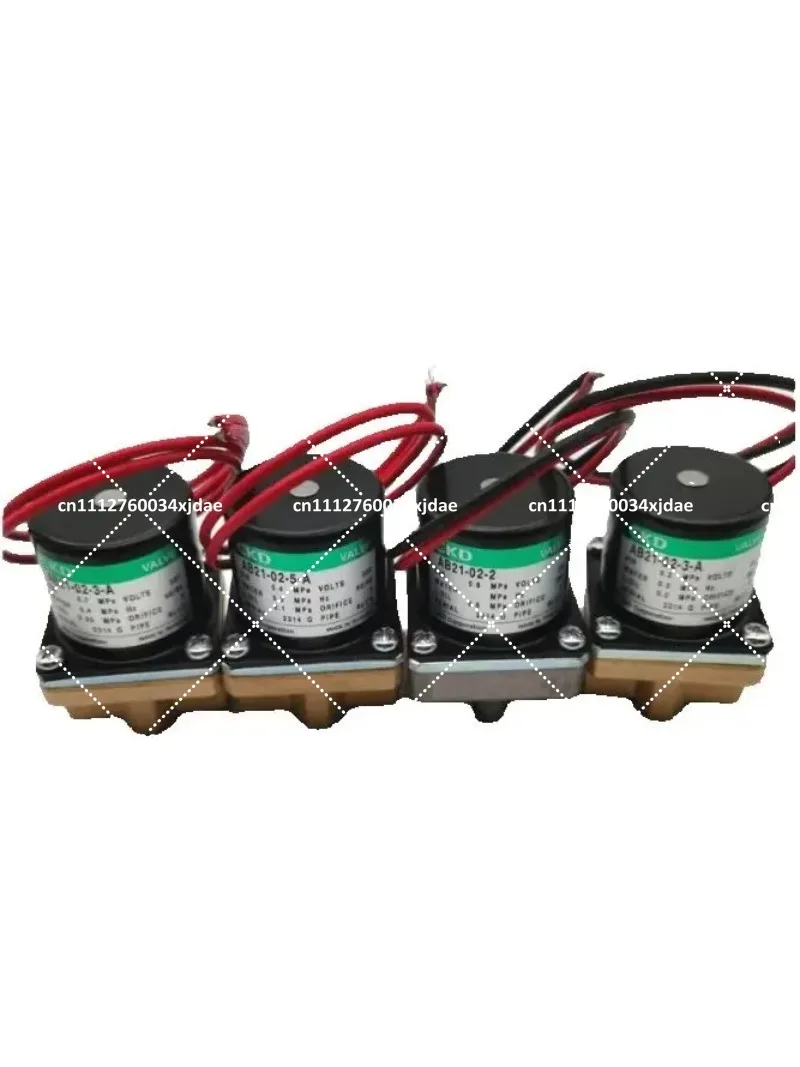 Solenoid Valve AB21 Series 3/2 Way Pneumatic Air Valve DC24V AC100V DC12V Industrial