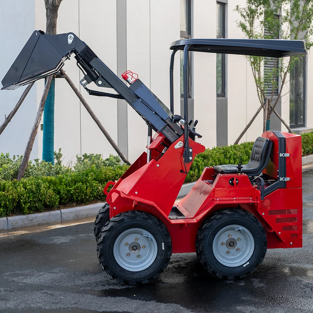 Hot Selling Mini Loader Diesel Mining Skid Steer Loader Chinese Backhoe Loaders