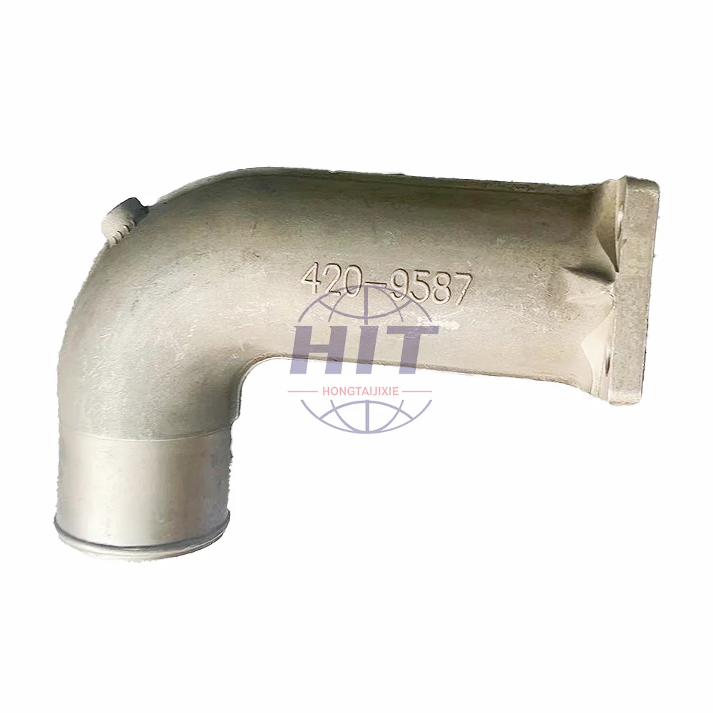 For Hydraulic Oil Inlet Pipe Iron 420-9587 4209587 Cat Caterpillar Excavator E320d E336d E320b