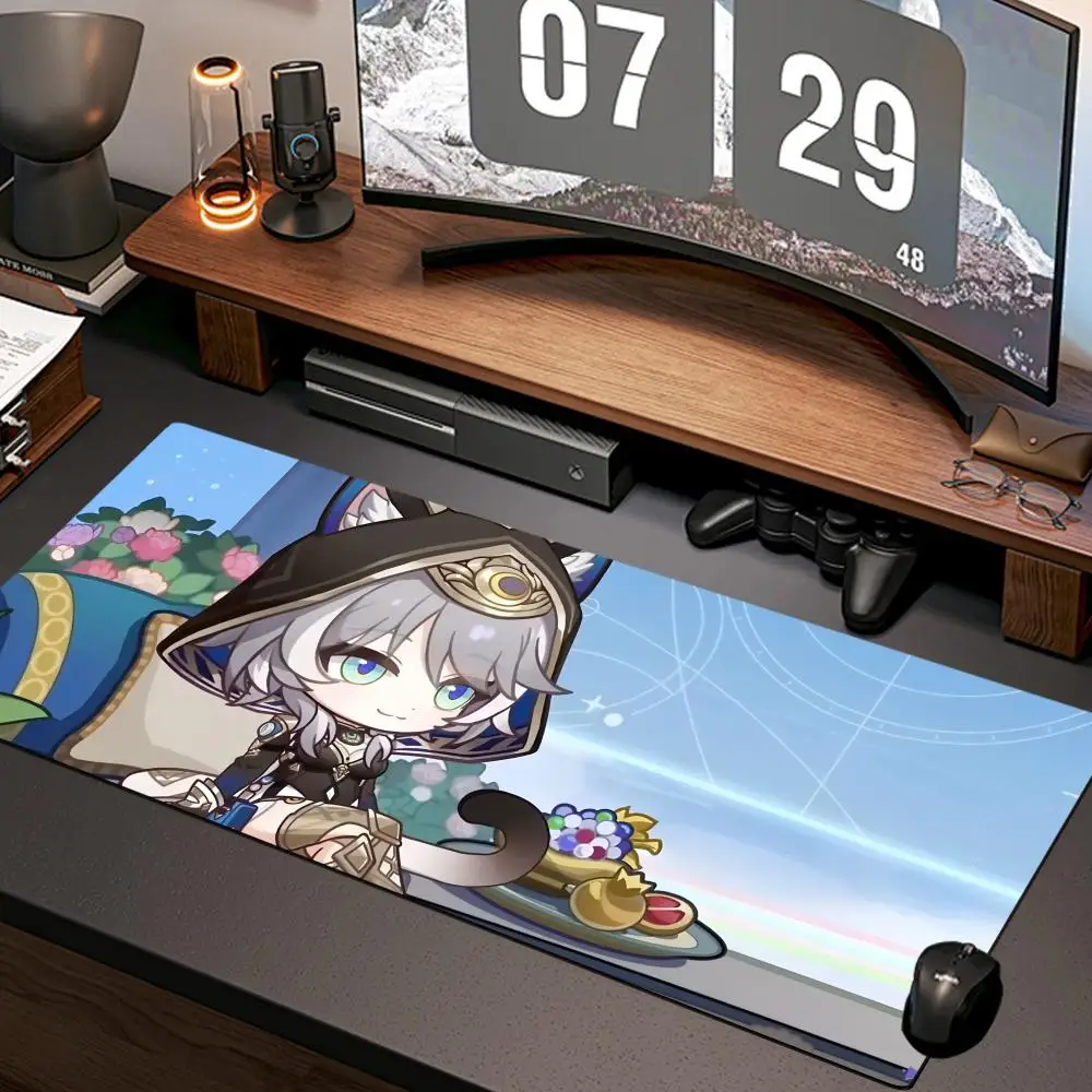 cipher hsr Mouse Pad New Computer Home Mousepad XXL Desk Mats Natural Rubber Office Anti Slip Gaming Accessories pad