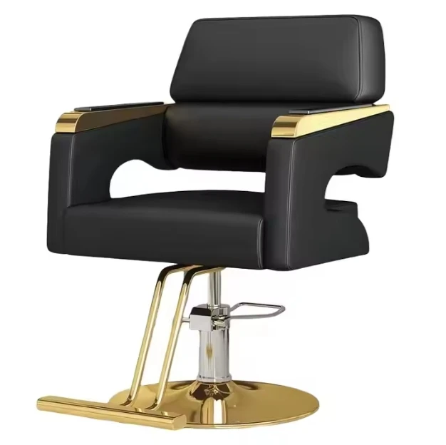 Luxury Electric Barber Chair Hair Barbershop Leather Chair Hair Salon Can Put Down The Scalp Head Therapy Chair Wholesale