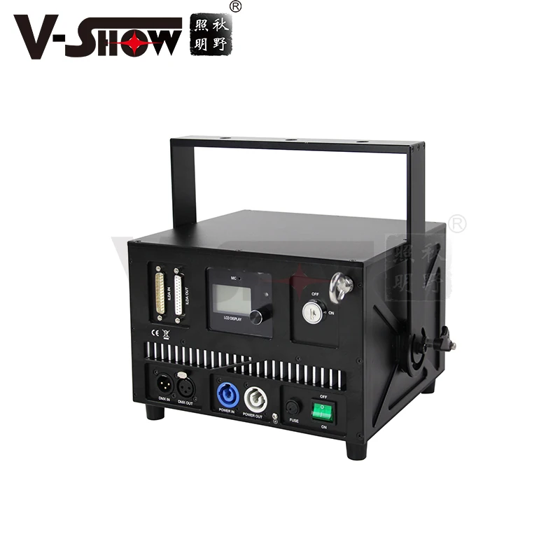 VSHOW 10W RGB Animation Silnet Laser Fanless Satge Light Programmable Projector Dj Light For Bar Disco Church