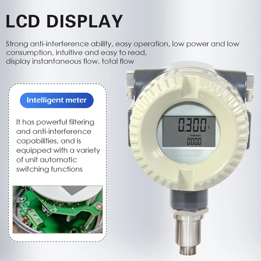 Crude Oil Flow Meter In Liter Liquid Turbine Flowmeter Supplier