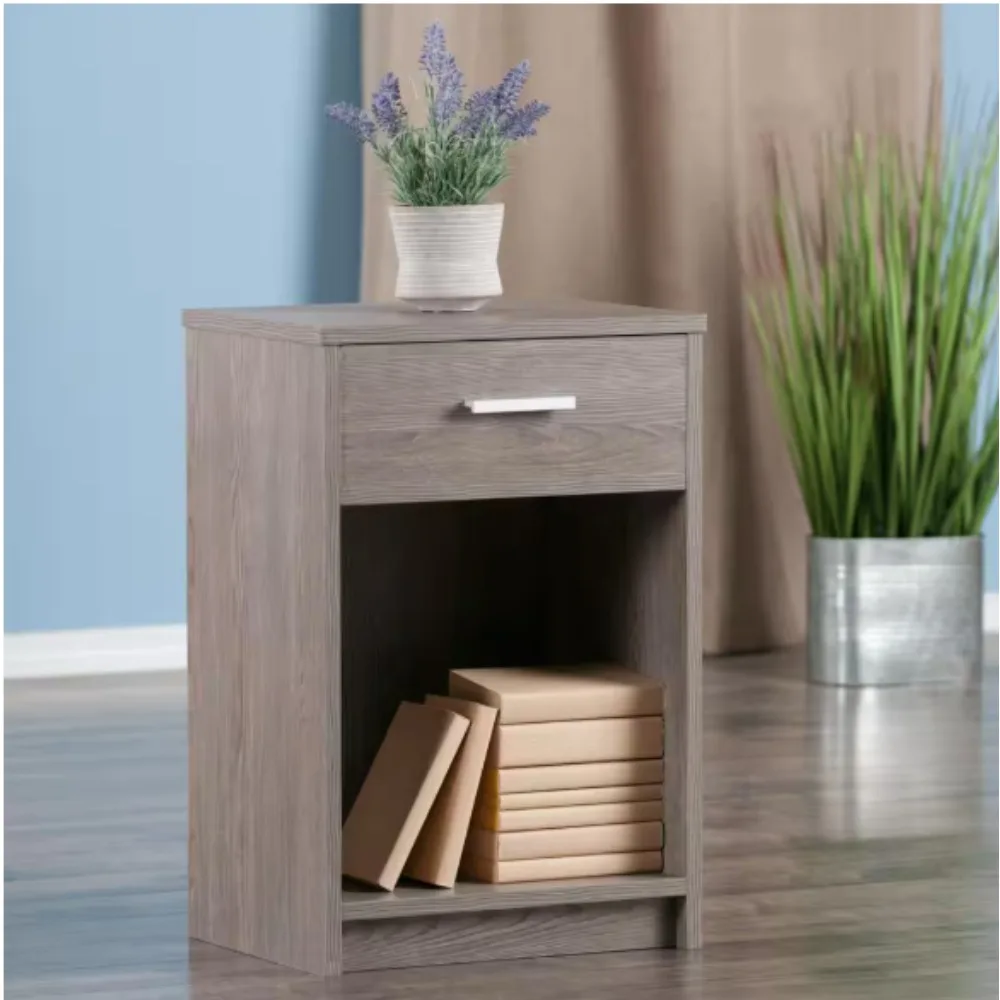 

15.75 in. W Nightstand 1-Drawer Accent Table，make a practical contribution to a home office, serving as a printer stand