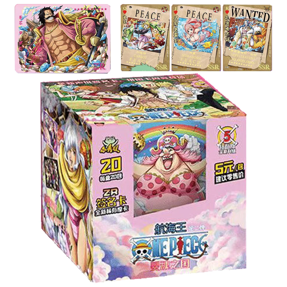 

ONE PIECE Collection Card for Children Trafalgar·Law Capone·Becky Urouge Fantasy Action Anime Limited Game Card Christmas Gifts