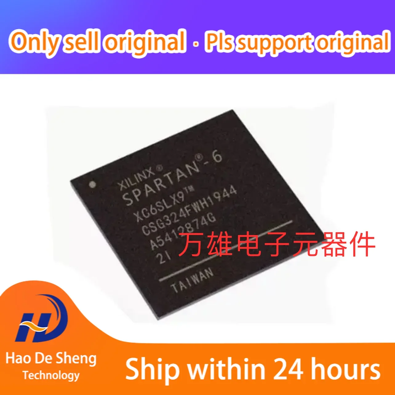 

1 шт./лот XC6SLX9-2CSG324I BGA324 новый оригинал на складе