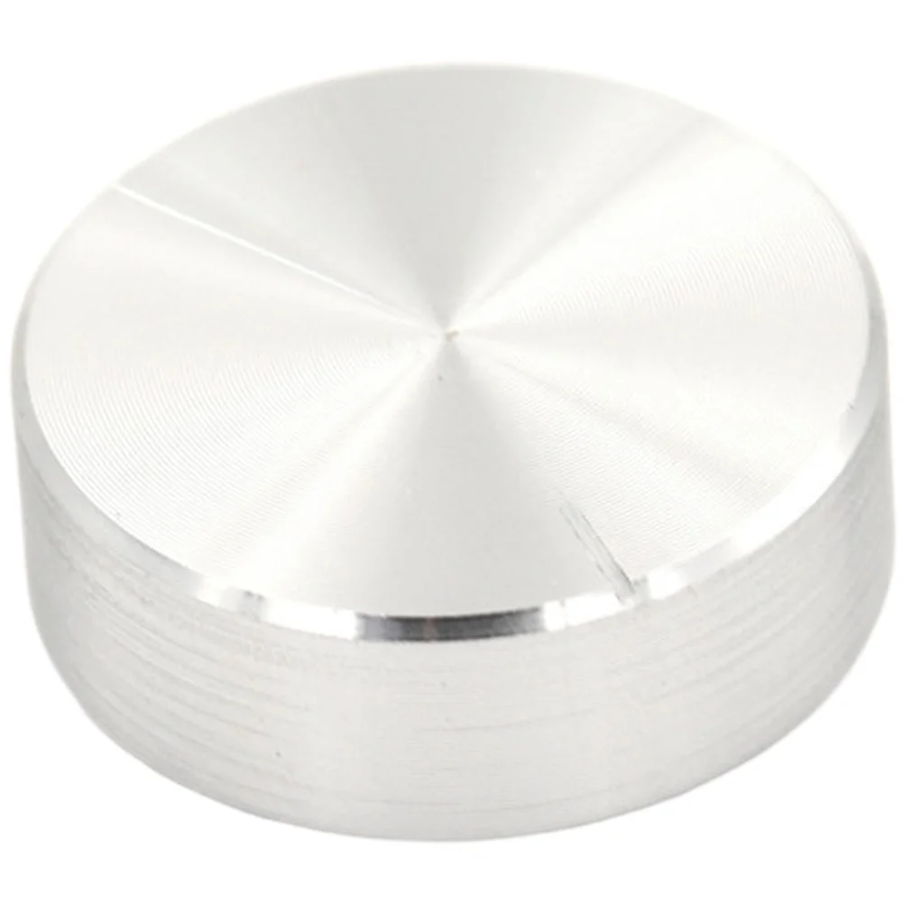 

Plastic volume control rotary knob black 30mm diameter 10mm height For 6mm inner hole fits For 6mm knurled shaft potentiometers