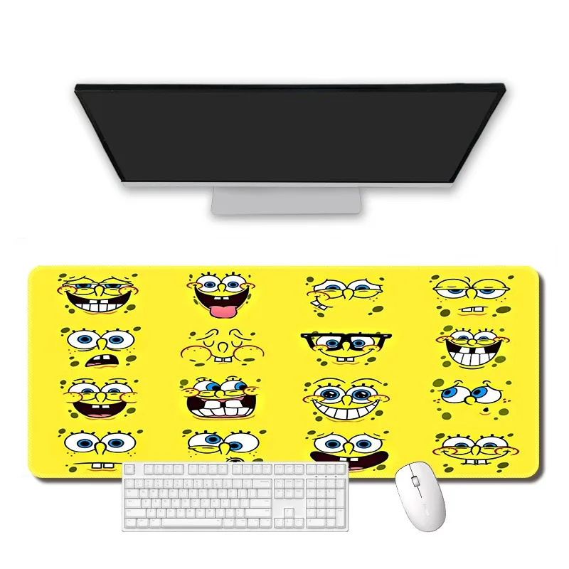 

Kawaii Cartoon Cute Anime SpongeBob SquarePants Big Star Male and Female High Beauty Mouse Pad Office Gift Desk Mat