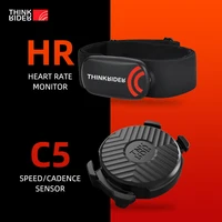 ThinkRider-Monitor de ritmo cardíaco C5 ANT +, sensor Dual de velocidad y cadencia, ordenador para bicicleta, adecuado para iGPSPORT bryton