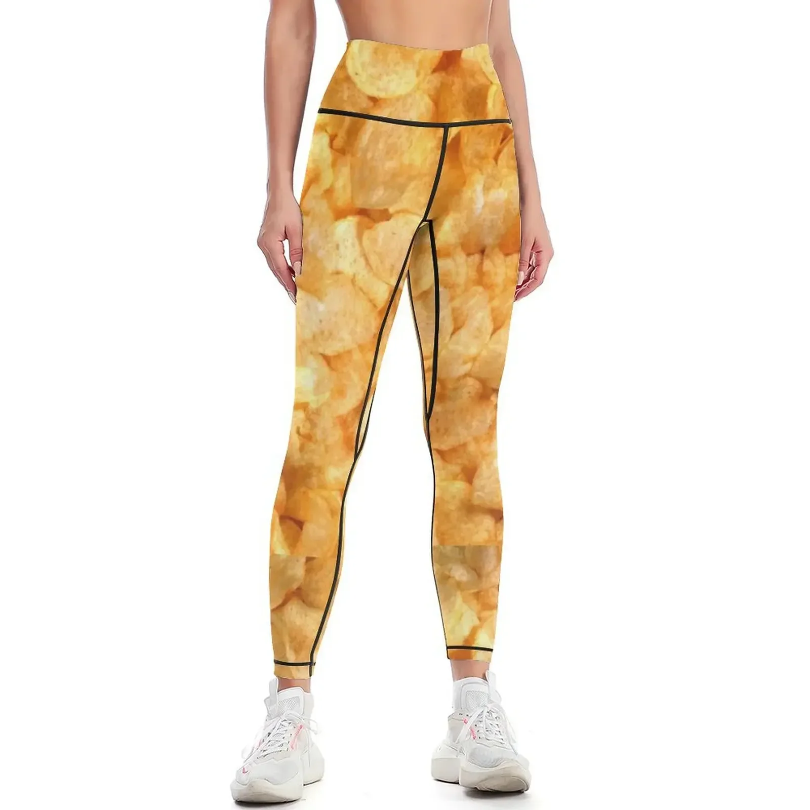 

Potato chips Leggings trousers Fitness's gym clothes sportswear gym workout clothes for Womens Leggings