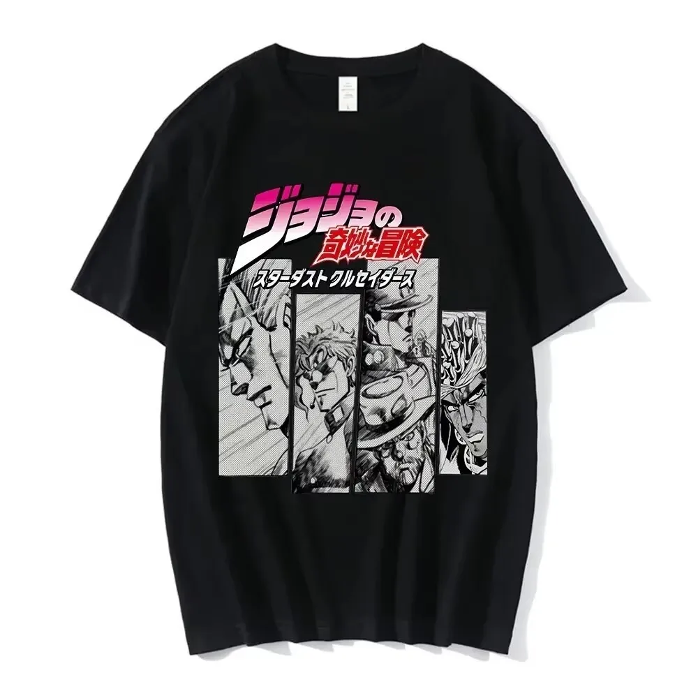 

Bizarre Manga Style T Shirt 2026 New Star Spirit Graphic 100% Cotton Men Women Unisex Oversized Heavyweight Harajuku Tops