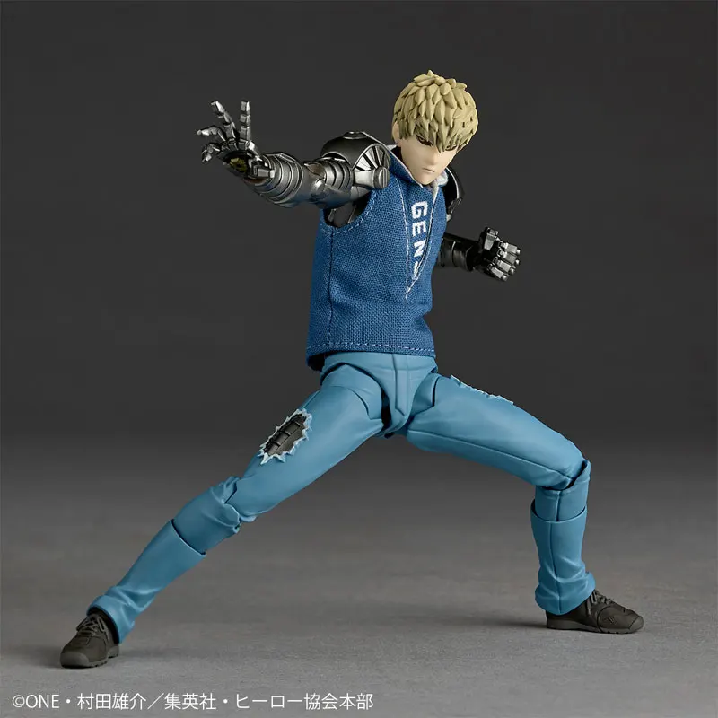 

Original Kaiyodo Revoltech ONE PUNCH MAN GENOS Action Figures Collection Anime Model Toys Figura Gifts