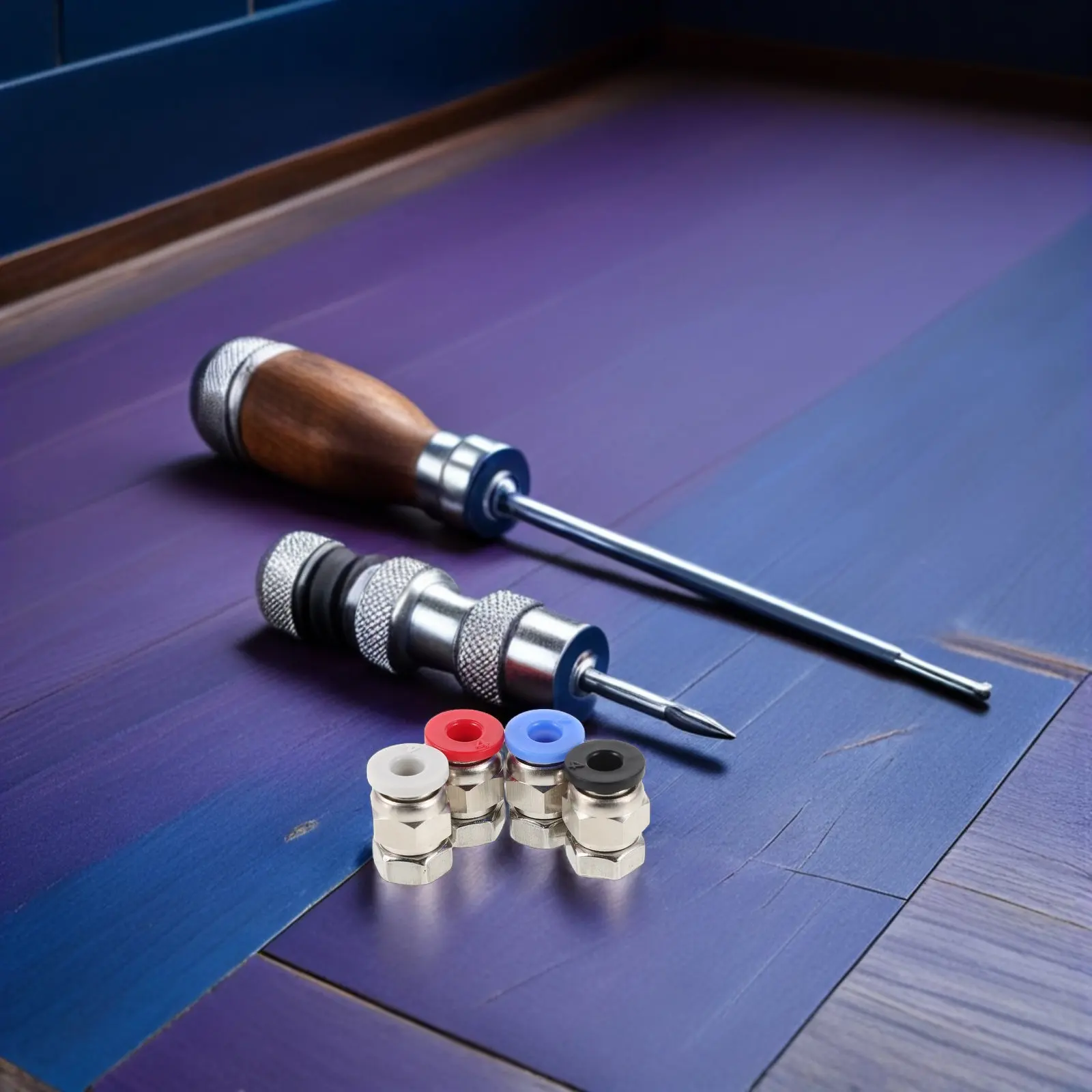 

2 комплекта соединителей для трубок из ПТФЭ для 3D-принтера, пневматический адаптер подачи филамента PC4-M6 4x2.5мм, влагостойкий, для 3D-печати