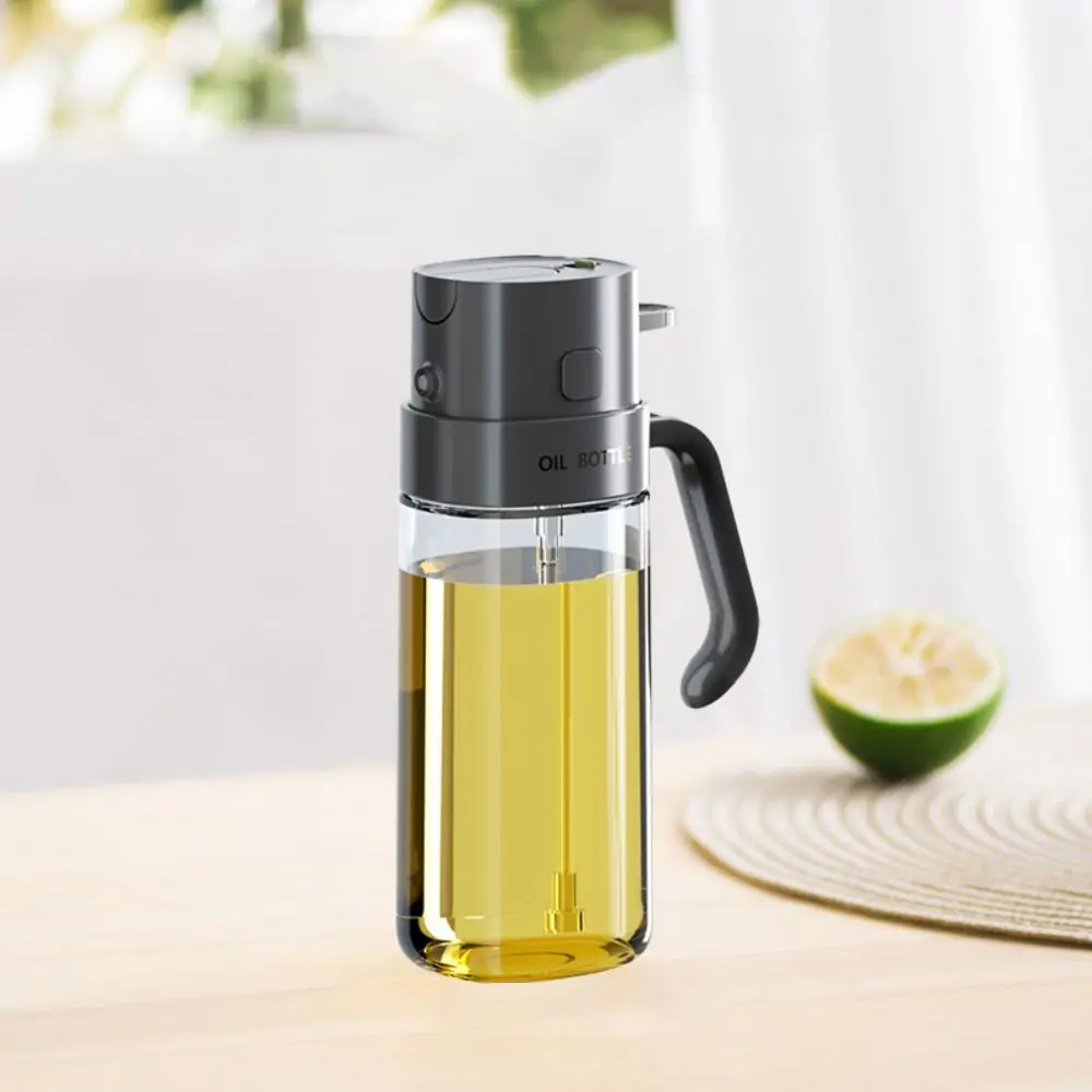 

Oil Container Glass Oil Spray Bottle Dual-purpose Detachable Oil Dispenser Restaurant Leakproof Olive Oil Jar Cooking