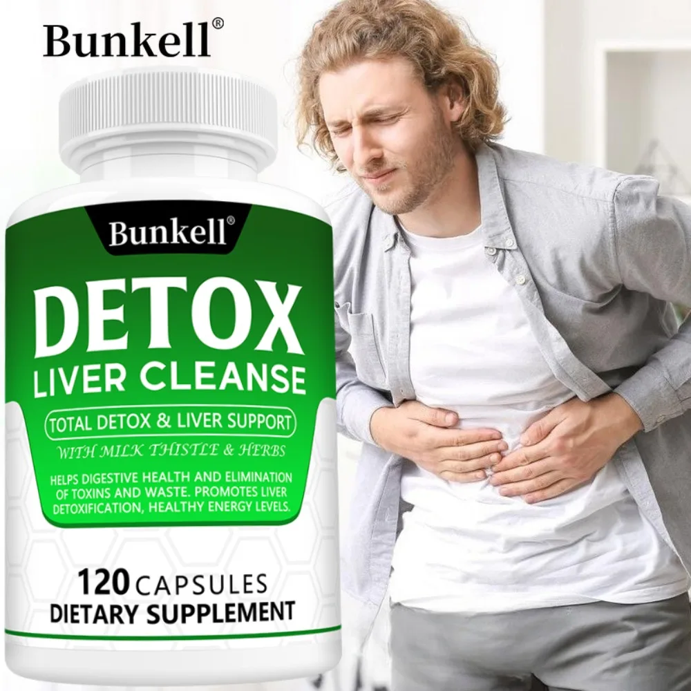 Detoxifying Liver Cleanse – with Milk Thistle, Promote Digestive Health, Help Liver Detoxification, and Health Energy Levels