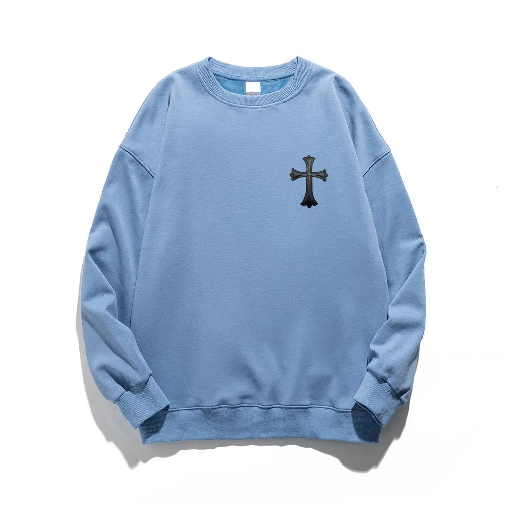 2024 new autumn and winter hooded letter printed fashion brand hooded cross-border trendy brand pullover, hip-hop street wear