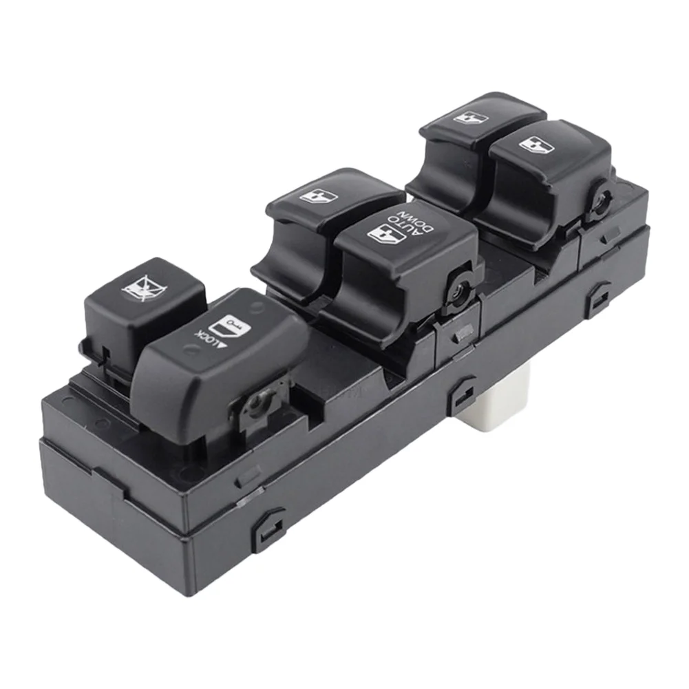 Driver Side Window Switch Black Power Window Switch Direct Replacement Plastic Housing Black Finish OEM Standard