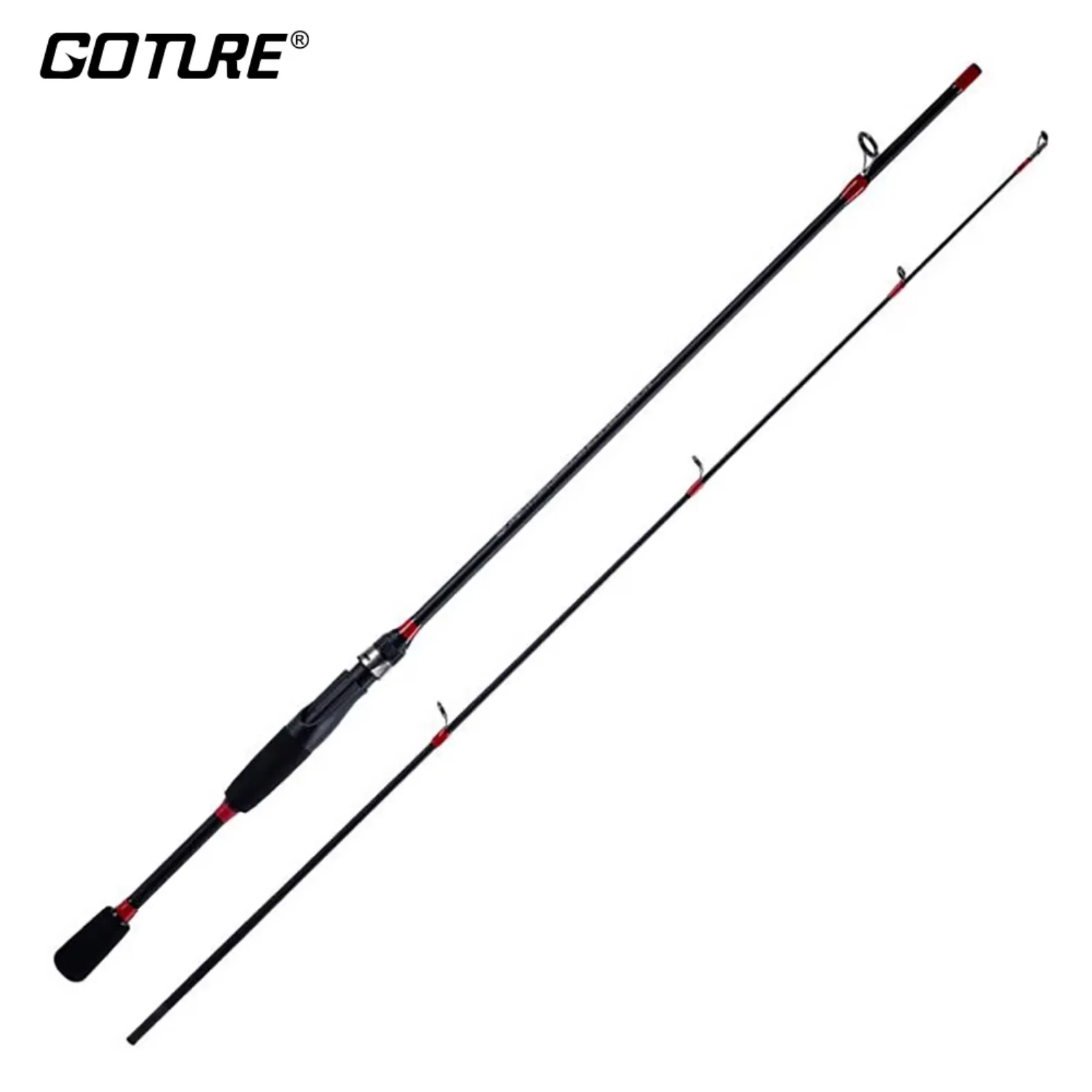 

Удилище Goture для спиннинговой и бейткастинговой ловли 1.8м, 2.1м, 2.4м, карбон+стекловолокно, 3-50г, мощность M, ультралегкое, для путешествий