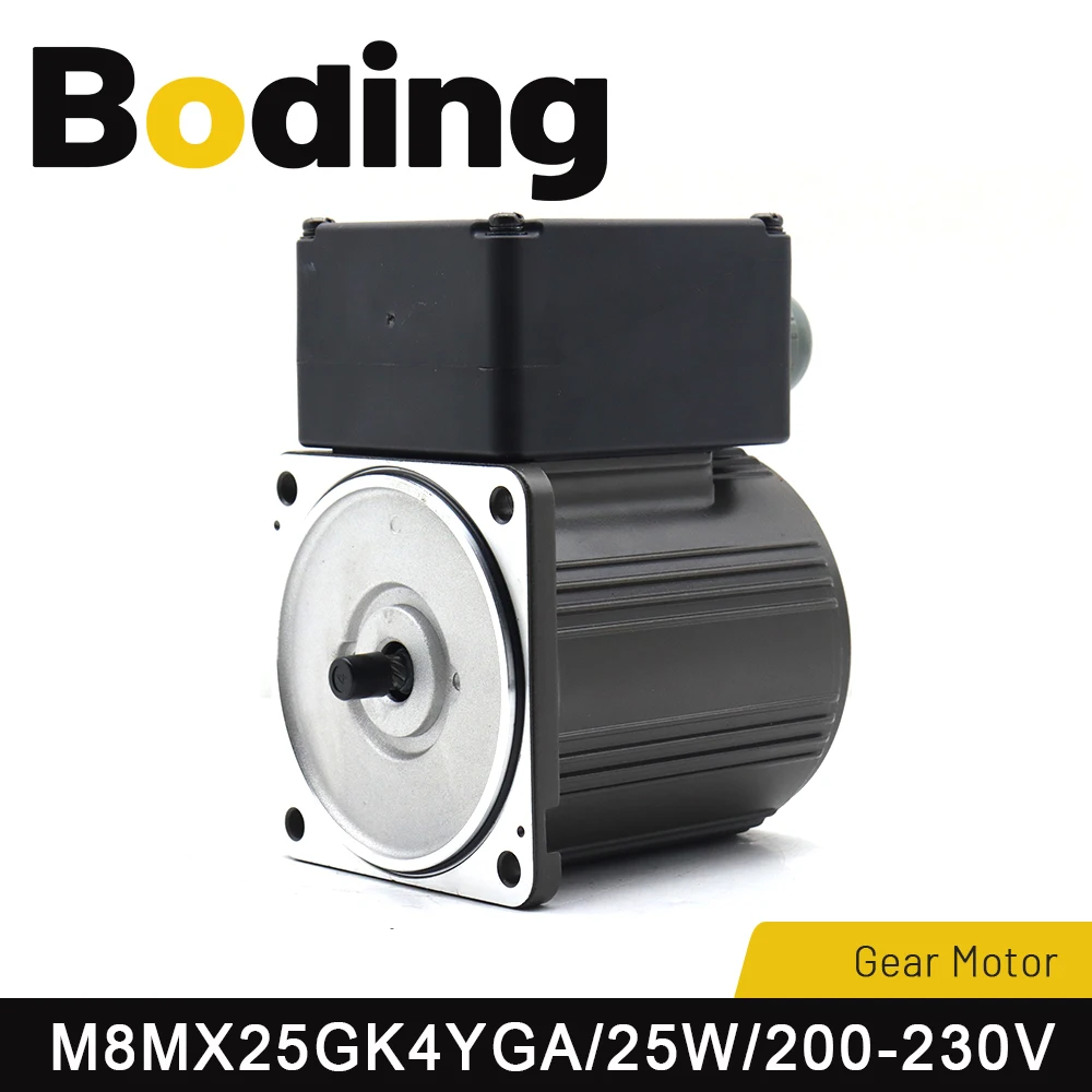 Boding Original Japan 3-phase Gear Motor M8MX25GK4YGA 25W 200-230V