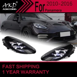 Car Lights for Porsche Panamera 970 970.1 LED Headlight 2010-2017 Panamera 971 Head Lamp Drl Projector Lens Automotive