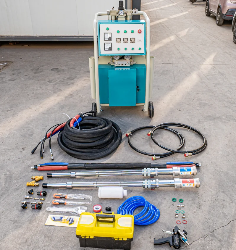 

Дешевая портативная изоляция из полиуретана из полиуретана InMachine CNMC-E3 с пистолетом-распылителем, перекачивающие насосы для нагревательного шланга