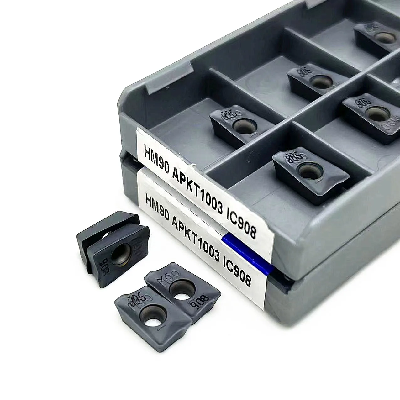 HM90 APKT1003 IC908 fresa utensile per tornitura inserti in metallo duro per cnc APKT 1003 fresa HM90 APKT1003 fresatura tornio