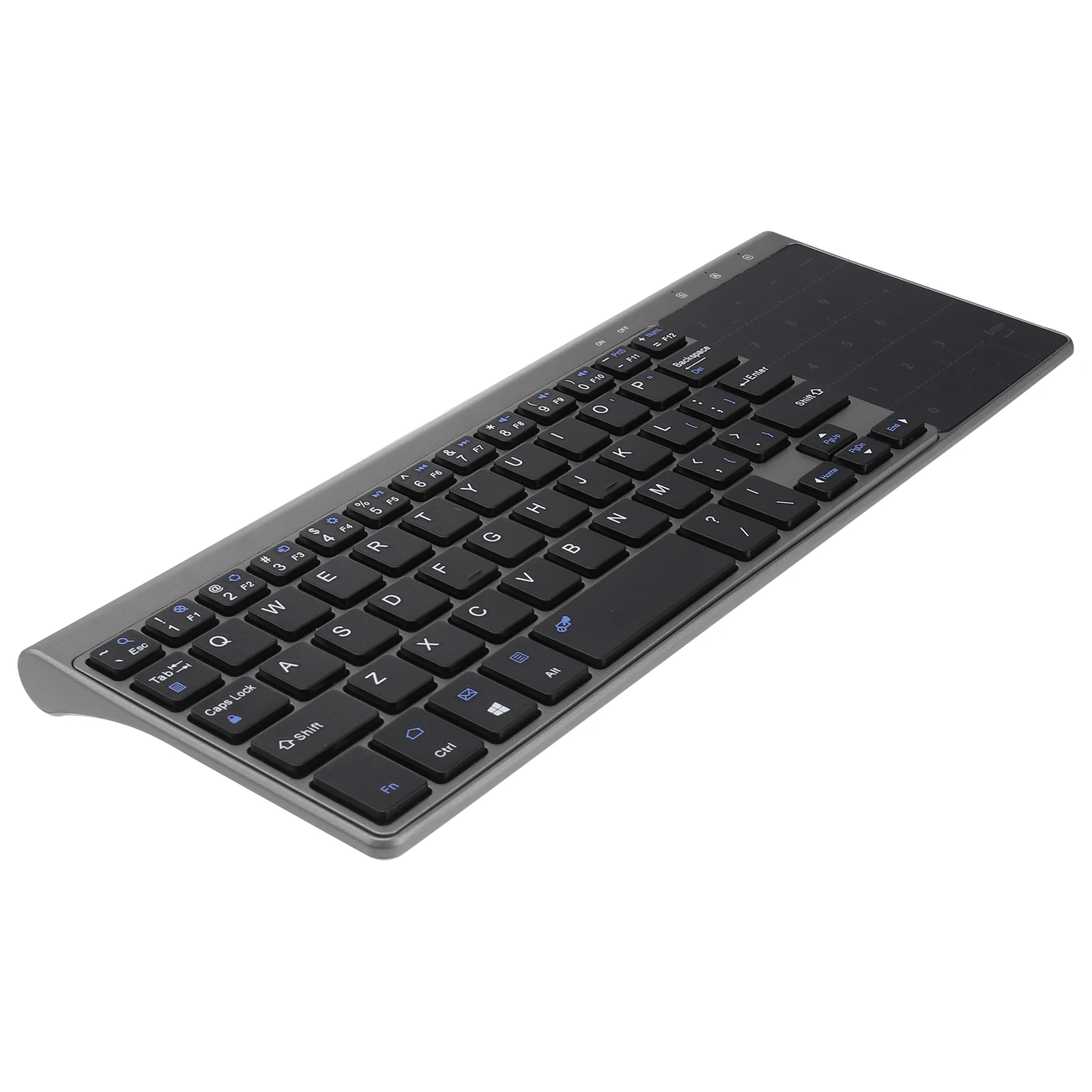 

Portable Wireless Touchpad Ultra Laptop Keyboard Thin Durable ABS Compact Laptop Accessory Gaming Work Convenience