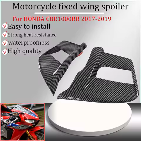 For Honda CBR1000RR, CBR1000 RR 2017-2019 2018 motorcycle fixed wing fairing, new side wing, side spoiler, dynamic fixed wing