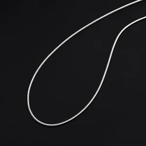 Stelling silver necklace 925 for hip hop punk men and women, chain of snake links, men's jewelry, 2mm 10 Main Sales Silver Chain - №10