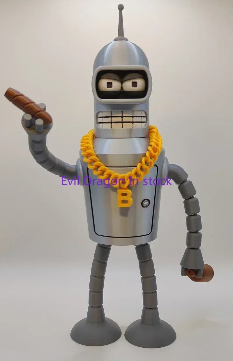 ในสต็อกการ์ตูน Futurama Fry & Bender Action Figure ของเล่นของขวัญคอลเลกชัน