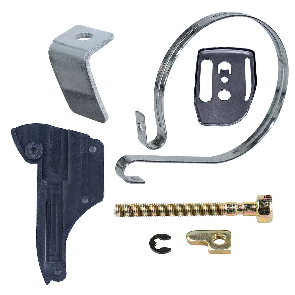 Chain Brake Band Spring Cover Catcher For Husqvarna 136 137 141 142 Adjuster Tensioner Guide Bar Plate Chainsaw Replace Part