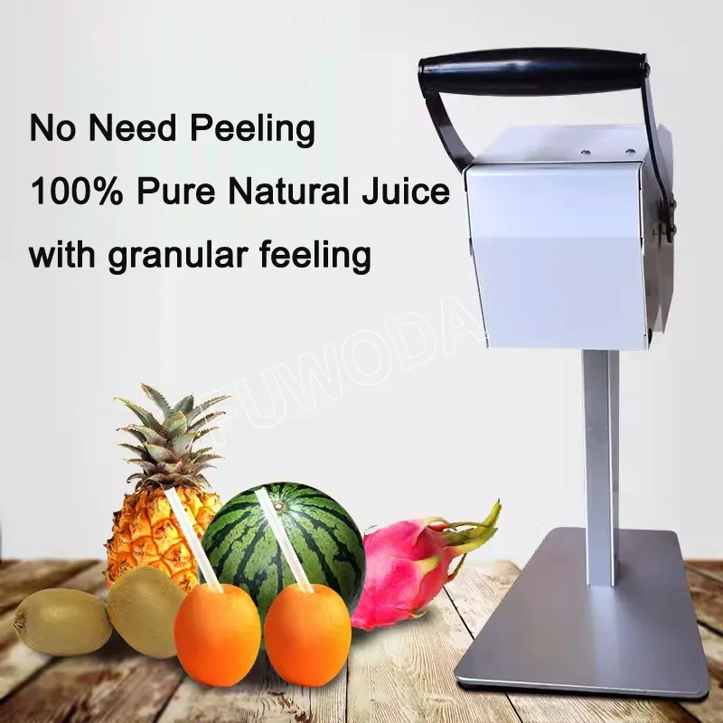 DIY Fresh Fruit Squeezer Juicer Pitaya Without Peeling 100% Pure Juice Direct Drinking Orange Fresh Fruit Squeezer