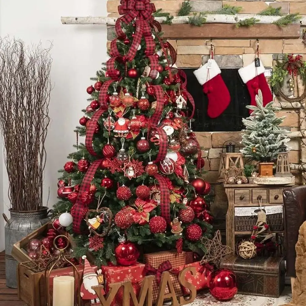 

6/12pcs 8/10cm Christmas Ball with Sequins Glitter Festive Decorative Ball Foam Christmas Tree Hanging Ornaments