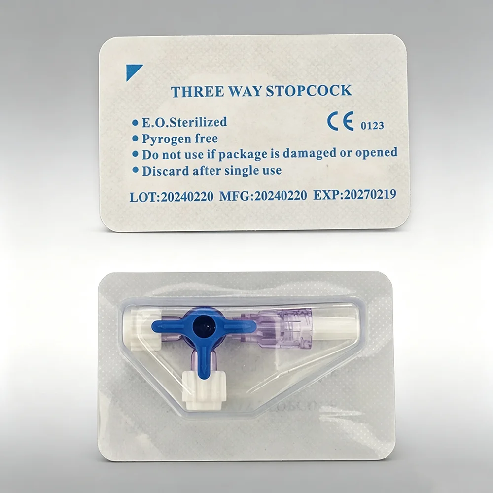 

10SETS Disposable Sterile Three Way Stopcock Valve Medical Surgical Equipment Supplies