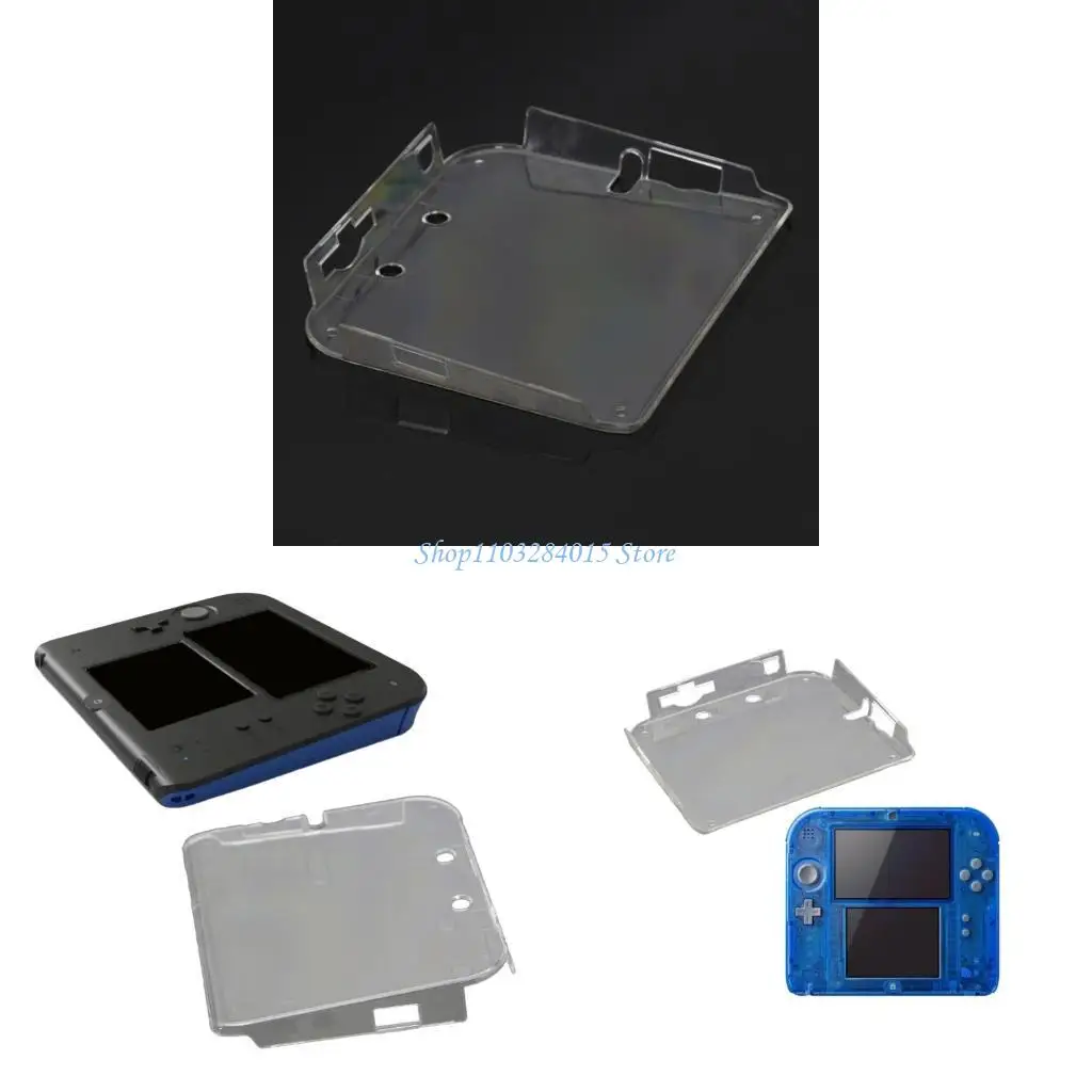 R6FF -Schutzabdeckung für 2DS -Konsole Clear Antidust Shell Haltbarkeit Protectors