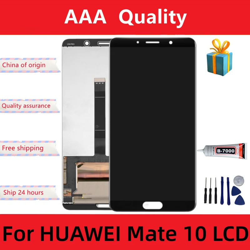 

5.9” 100% Original Lcd For Huawei Mate 10 LCD Display Touch Screen Panel Replacement For Huawei Mate10 ALP L29 L09 L00 LCD