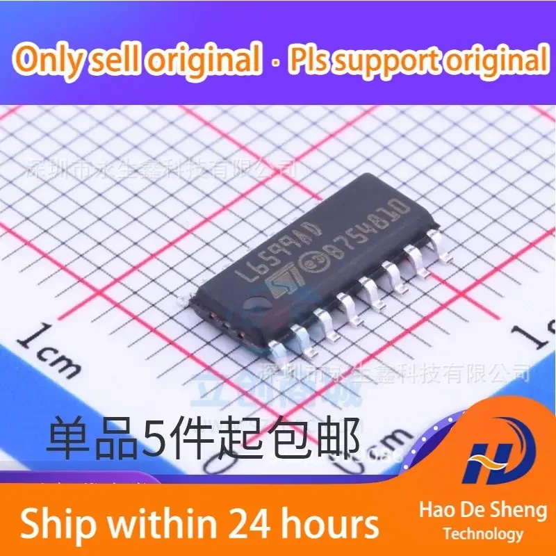 

10PCS/LOT Power Monitoring IC L6599ADTR L6599AD SOP16 New Original In Stock