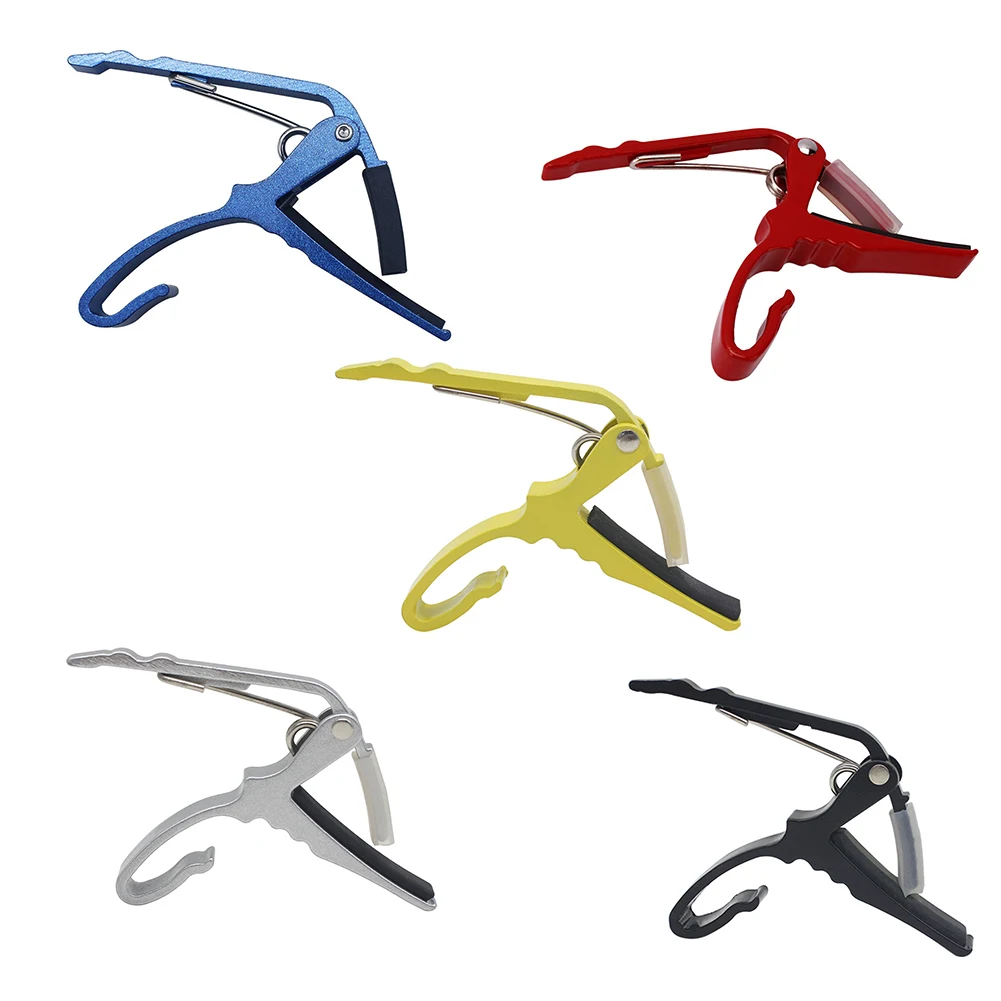 

Folk Guitar Capo Clamp Alloy Capo Tuner Universal For Ukulele Electric Wood Guitar Luthier Tool Accessories