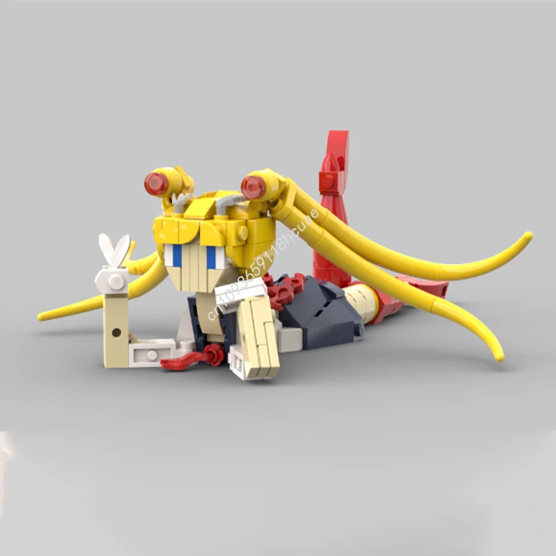 

187pcs MOC Sailorss Moon Building Blocks Children's Christmas toy Gift Model Construction DIY Assemble creative idea Education