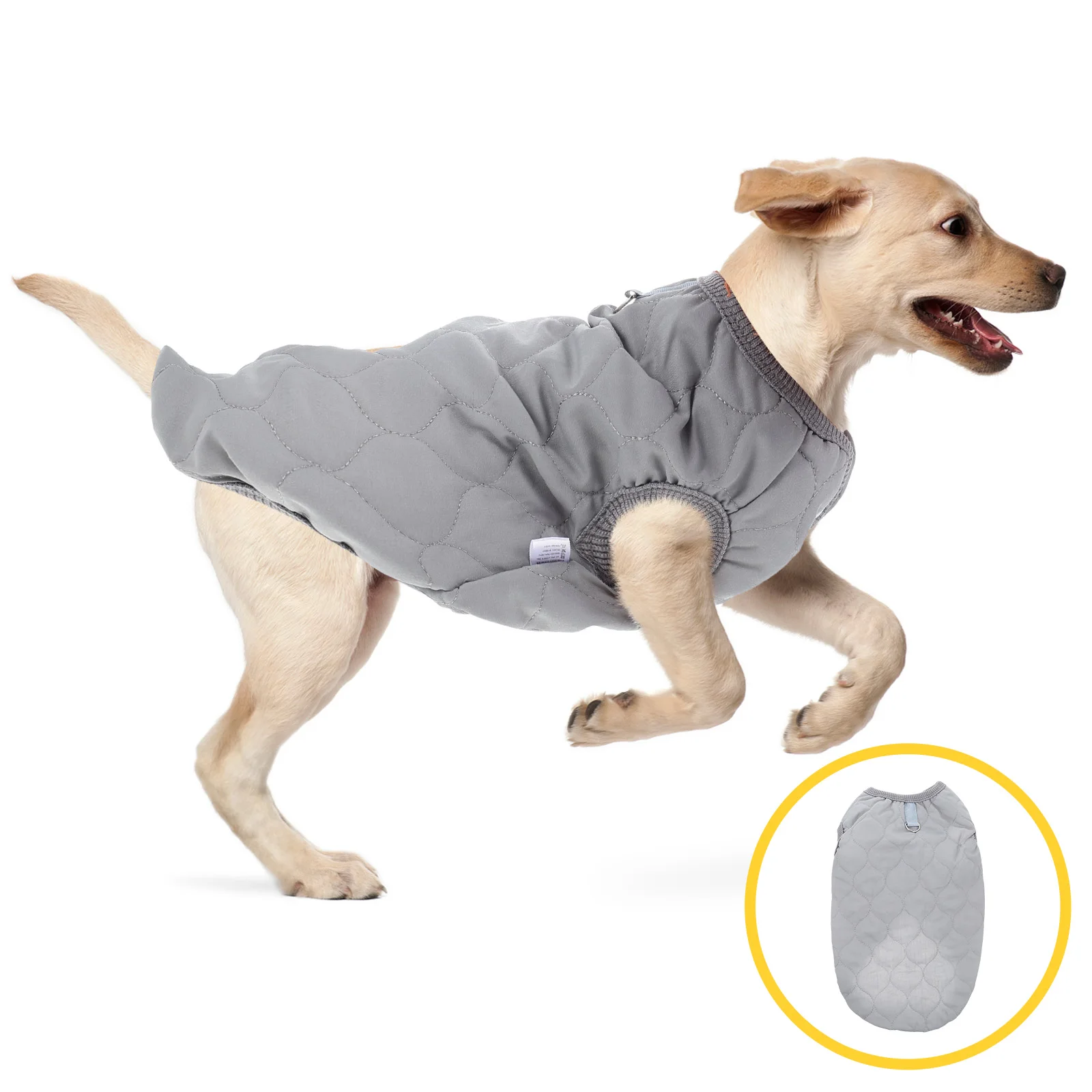 

Winter Costume Dog Vest Type Coat Pet Warm Clothing Puppy Warm Vest Polyester Material Lightweight Breathable Comfortable