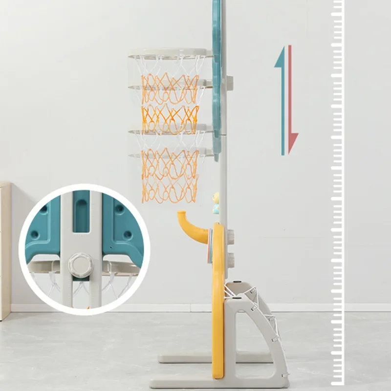 3w1 wielofunkcyjny stojak do koszykówki dla dzieci koszyk piłkarski kołnierz bezpieczeństwo w domu plac zabaw gra sportowa zabawki dla chłopców prezenty dla dzieci