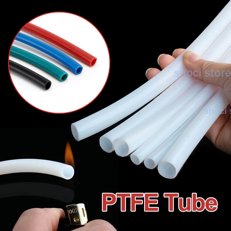 

Трубка из ПТФЭ, красочная трубка из ПТФЭ, устойчивая к высоким температурам и коррозии, трубка из политетрафторэтилена, экспериментальная трубка