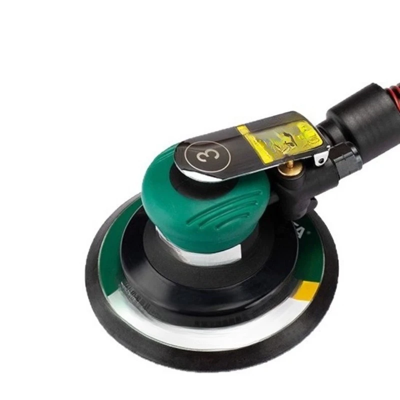 Pneumatic grinder, automotive paint waxing and polishing machine, hand-held self-vacuuming, industrial grinder, steam grinder