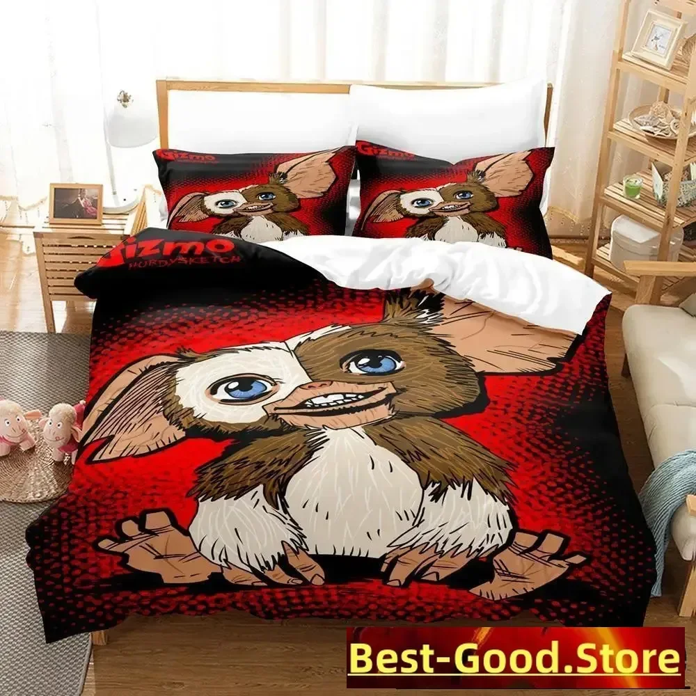 

Gremlins Bedding Set Single Twin Full Queen King Size Bed Set Adult Kid Bedroom Duvet cover Sets 3D Print Anime Bed Sheet Set