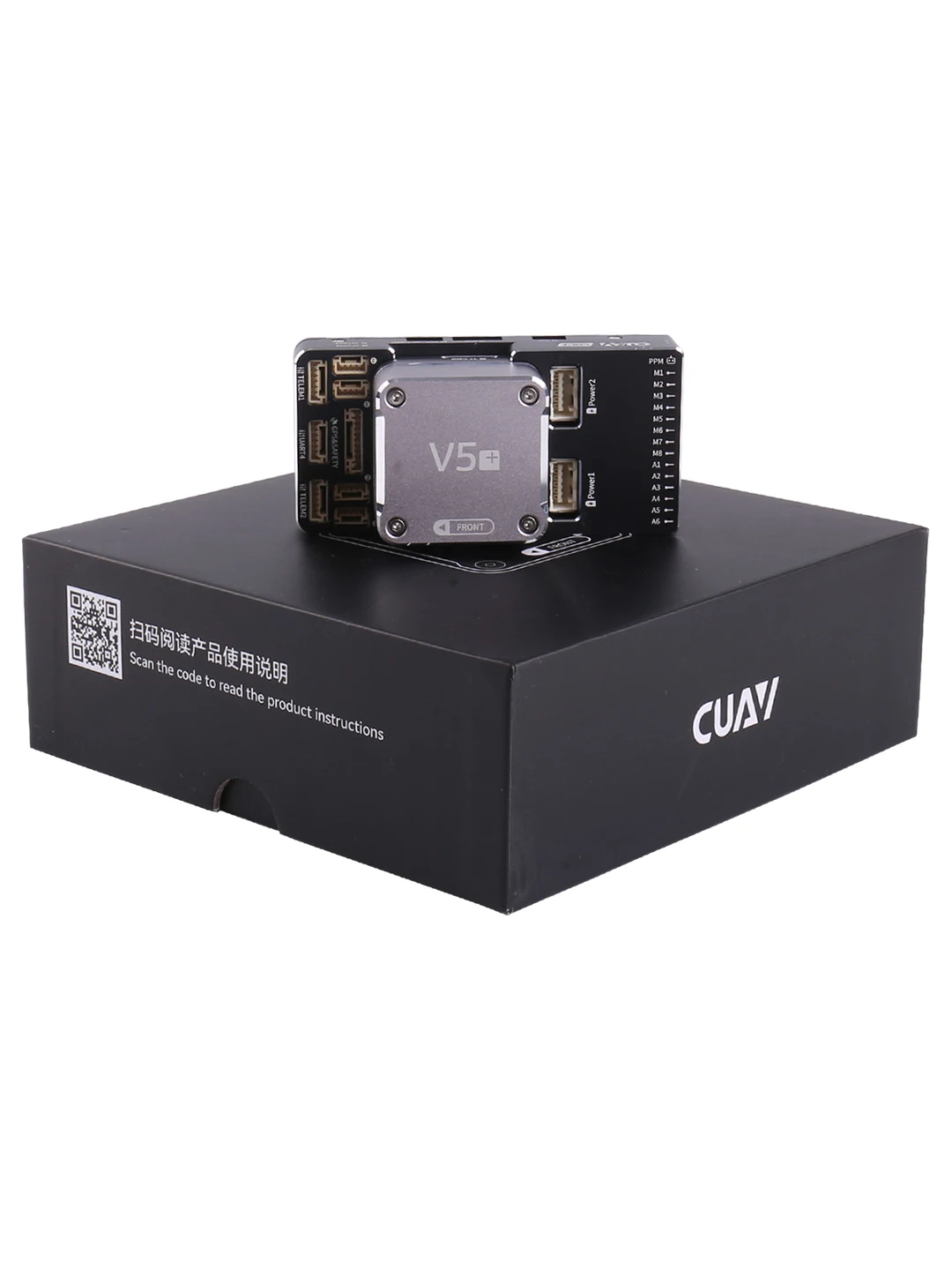 CUAV V5+ Pixhawk V5 Plus Autopilot Flight Controller with NEO V2 GPS Module for FPV Drone Helicopter Flight Simulator Whole