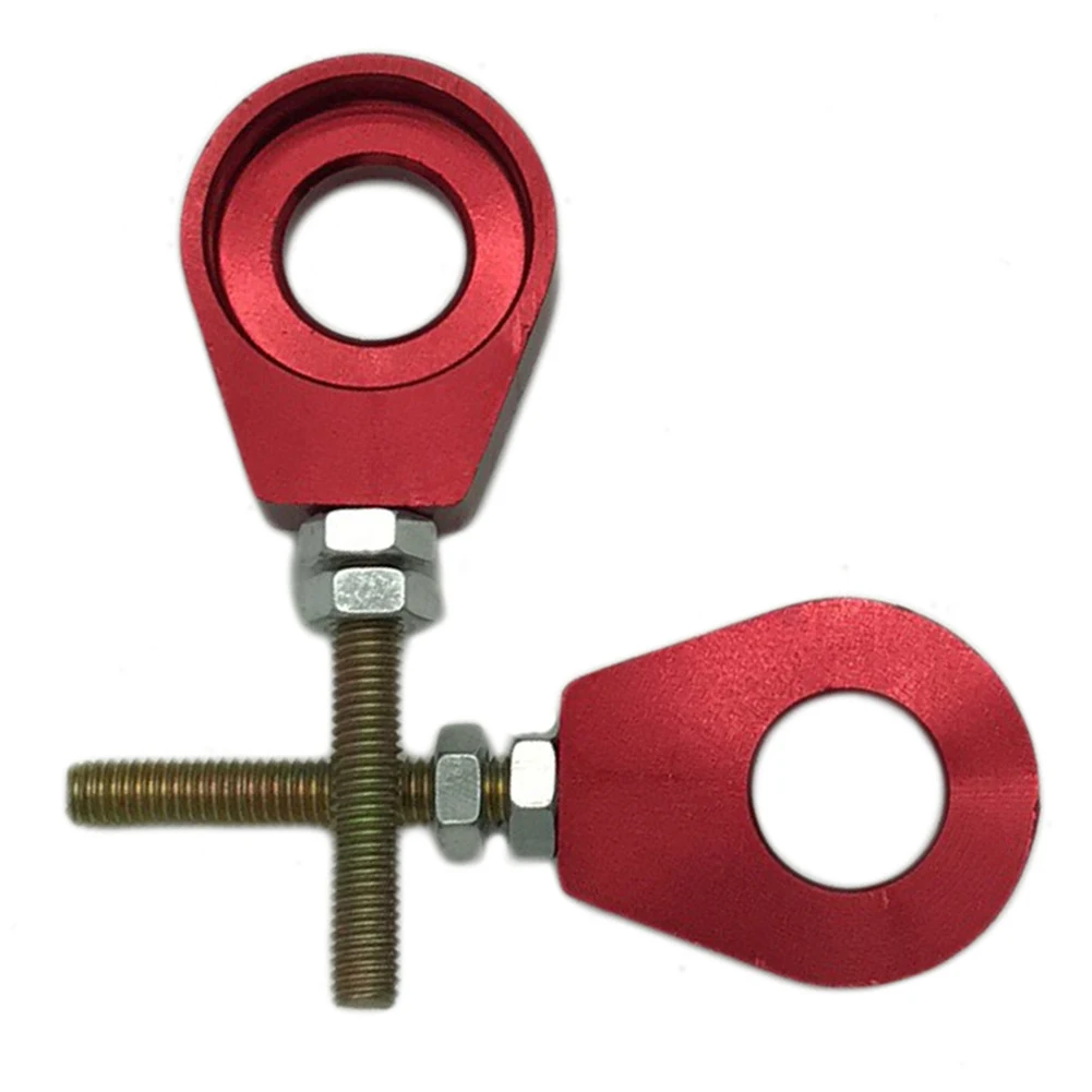 2 шт. регуляторы натяжителя цепи мотоцикла, совместимые с Honda, XR, CRF, 50 70, простой в использовании алюминиевый сплав 2 шт. регуляторы натяжителя цепи мотоцикла, совместимые с Honda, XR, CRF, 50 70, простой в использовании алюминиевый сплав