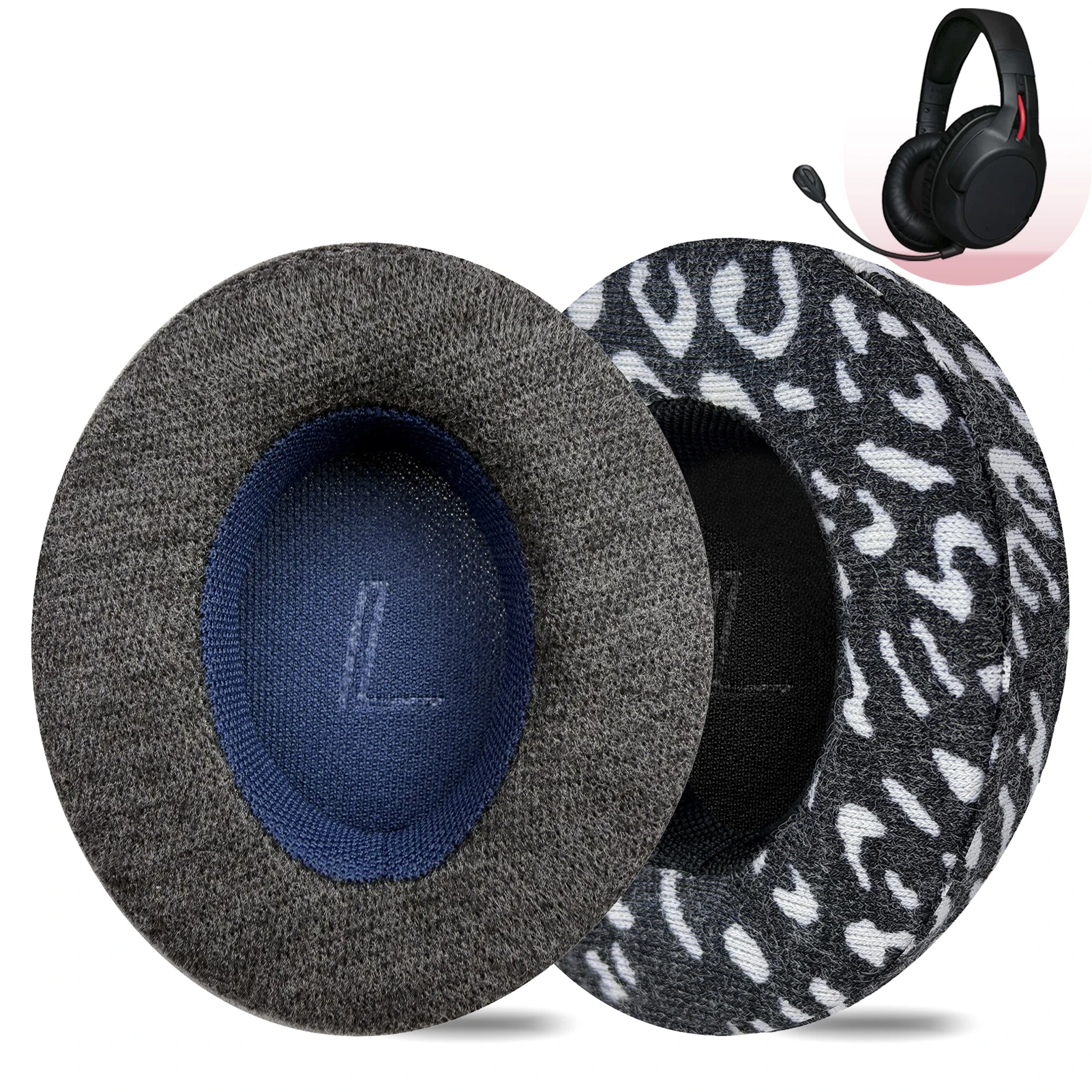 Replacement Earpads for HyperX Cloud Flight Headphones Ear Cushion Sleeve Earmuffs Headband