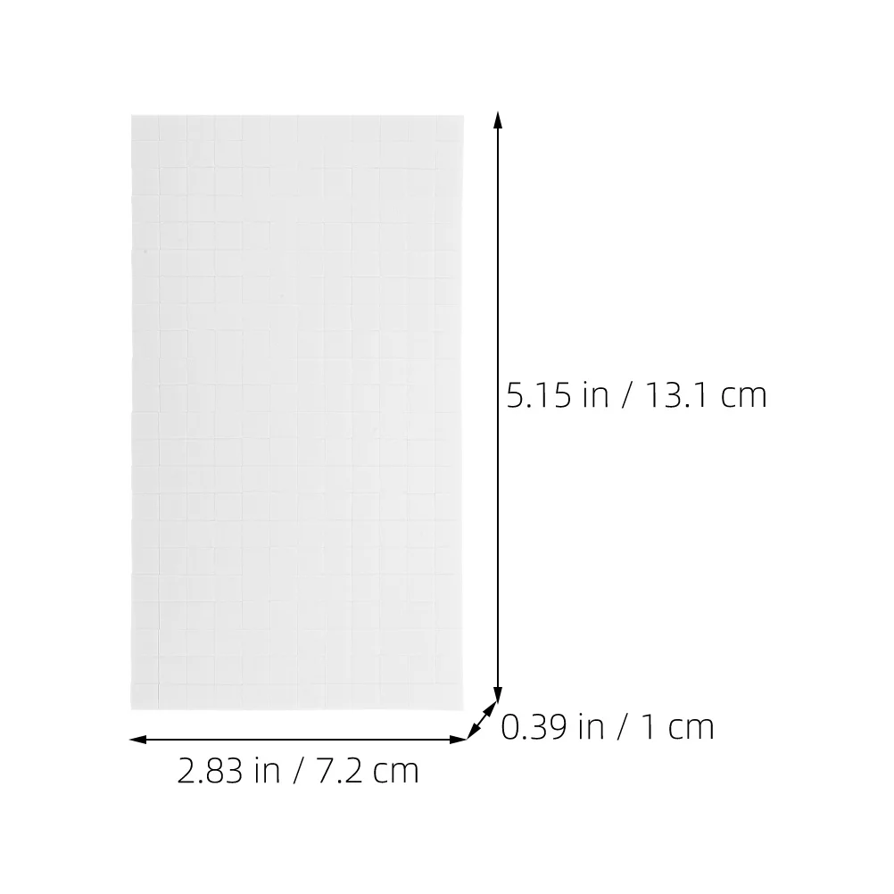

8pcs Double Sided Adhesive Squares For Crafts Diy Decor Making Dual-Adhesive Foam Dots Tape Mounts Card Supplies Foam Sheets