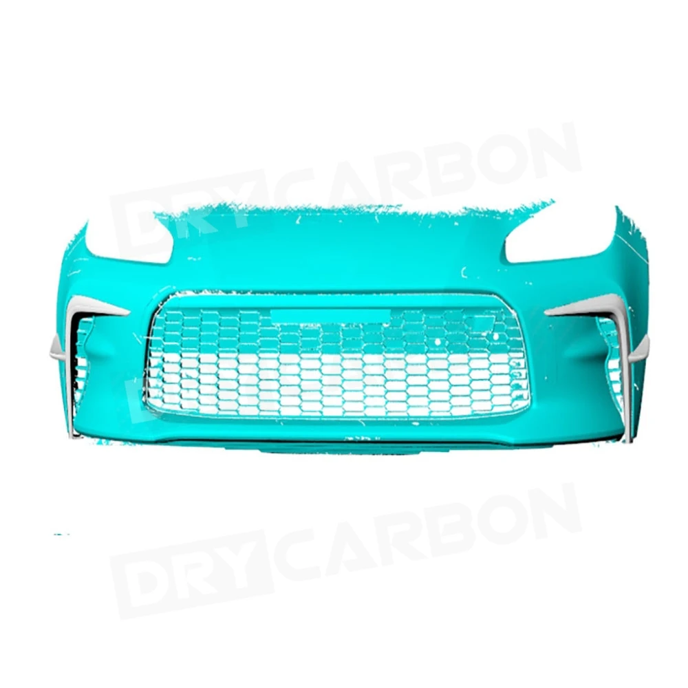 المصد الأمامي من ألياف الكربون Canards الكسوة لتويوتا GR86 2022-2023 سباق السيارات الجبهة الخائن زعنفة تنفيس الهواء طقم الجسم اكسسوارات