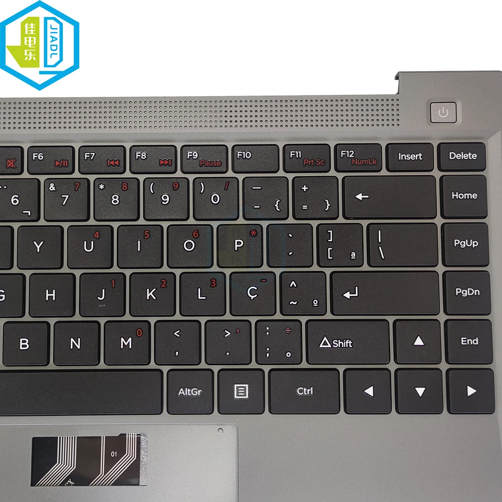 New PT-BR Brazil Brazilian Keyboard Laptop Palmrest Keyboards For Compaq For Presario 450 454 434 435 433 423 452 N141P6-1 X311C